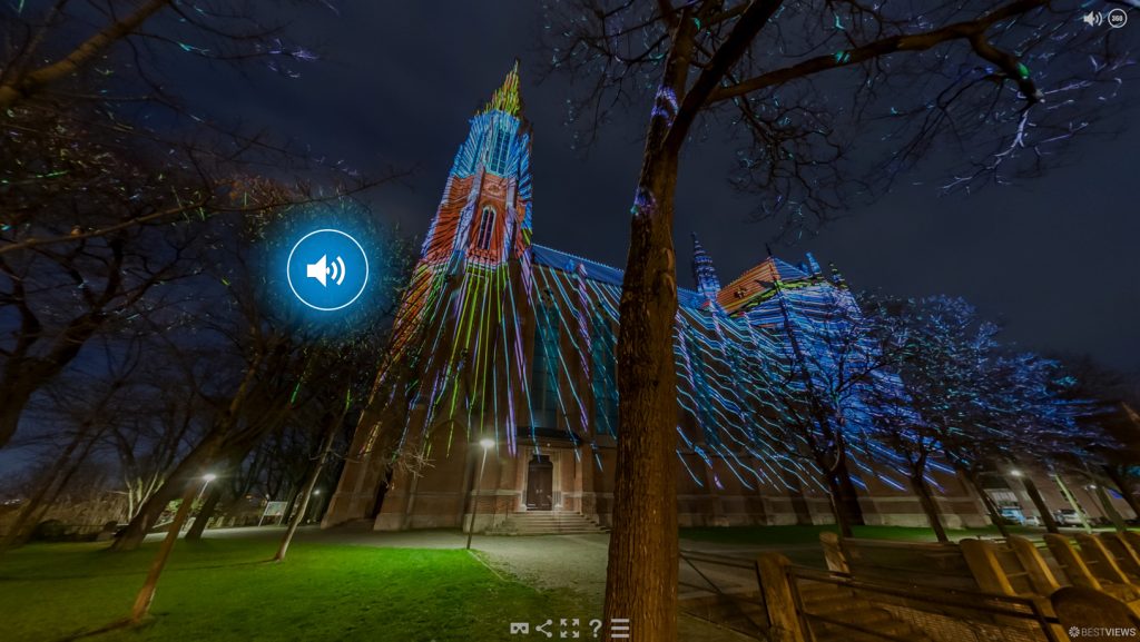 360 Grad directional Surround-Sound